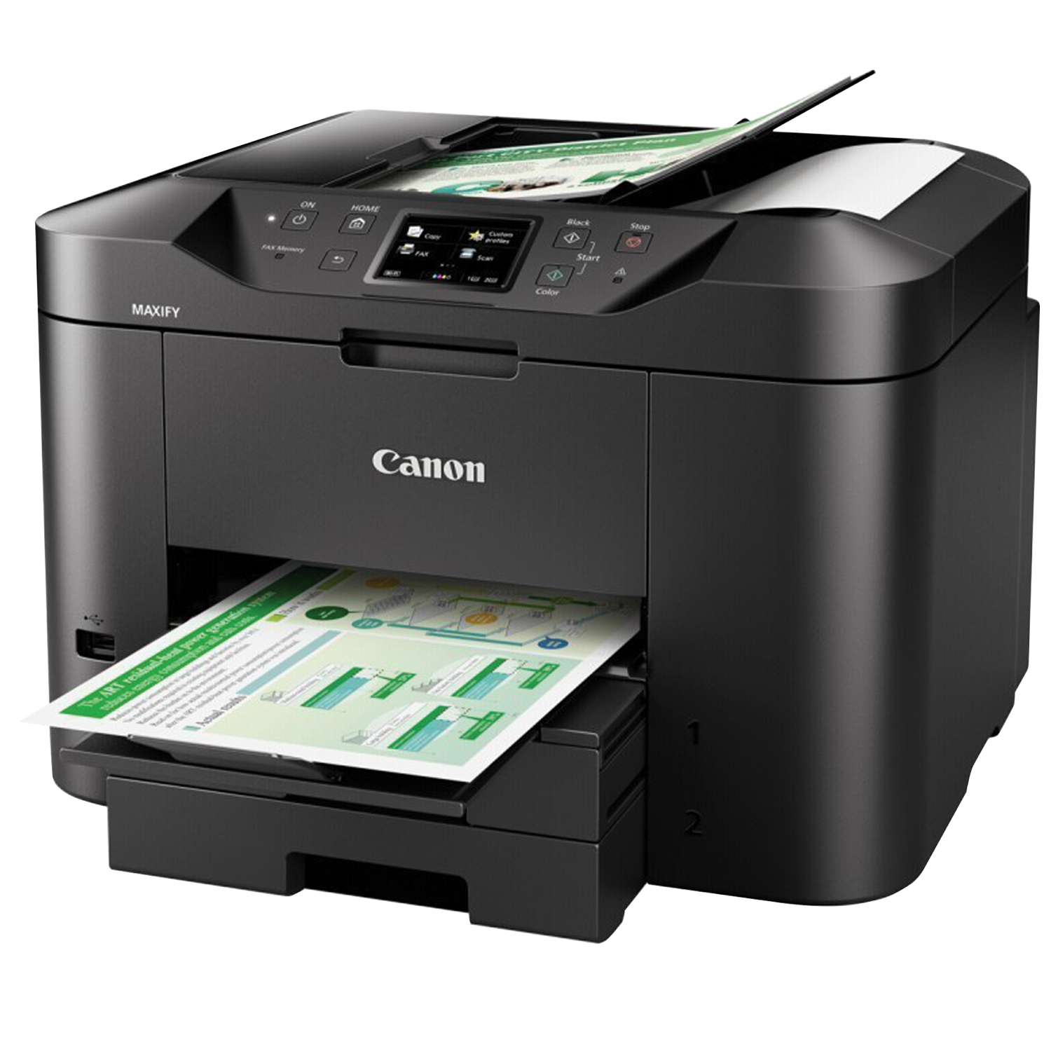 Струйное мфу canon maxify mb2740 какие картриджи