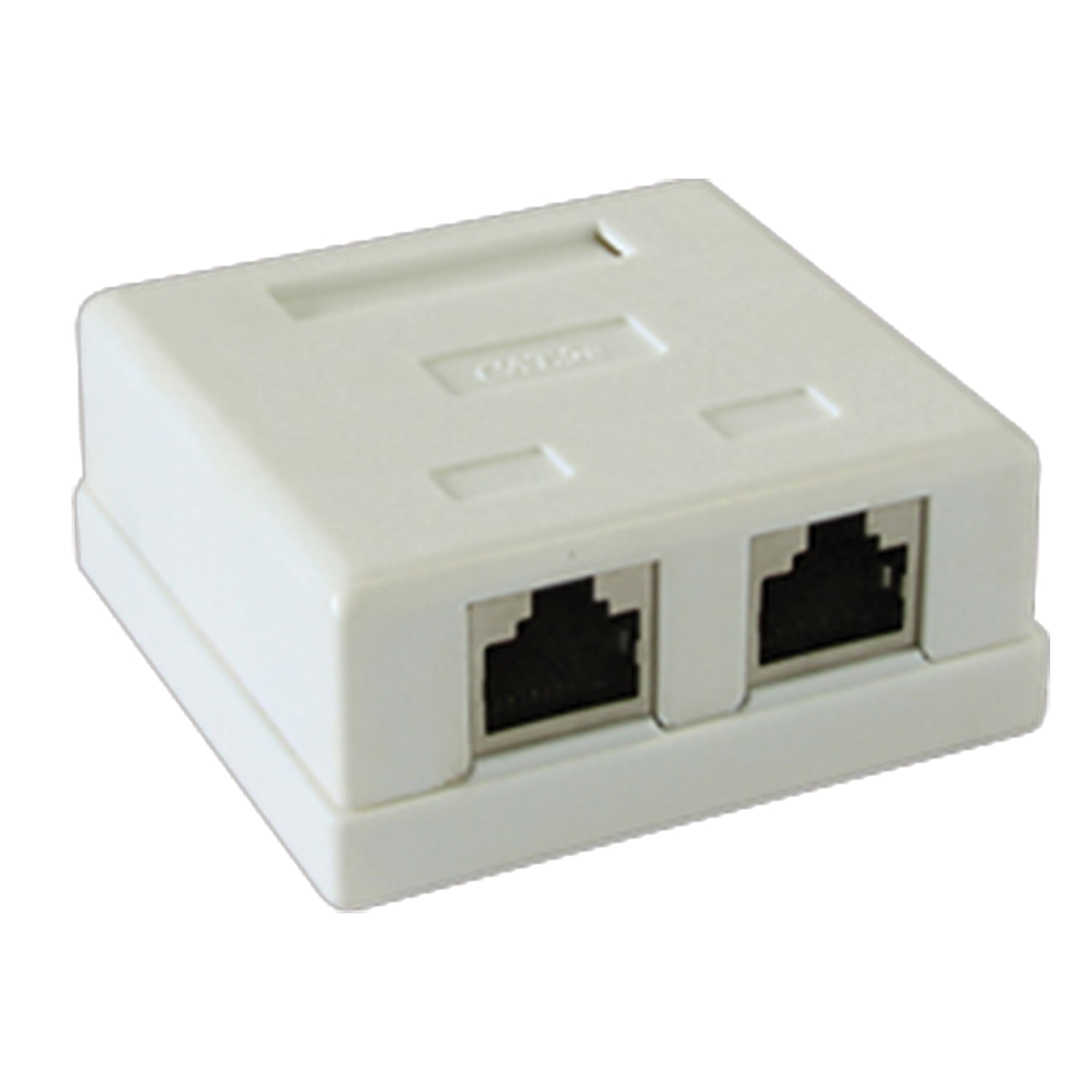 Розетка компьютерная открытой установки cat 5e rj 45 1 порт